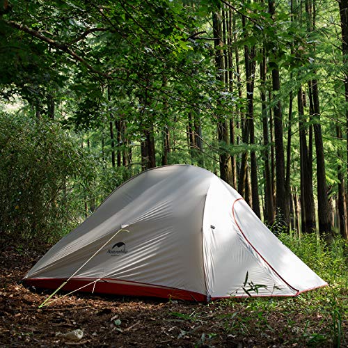 Naturehike Cloud-Up 2 Person Tent Lightweight Backpacking Tent with Footprint - Free Standing Ultralight Camping Hiking Backpack Tents Two Person Tent - Image 8