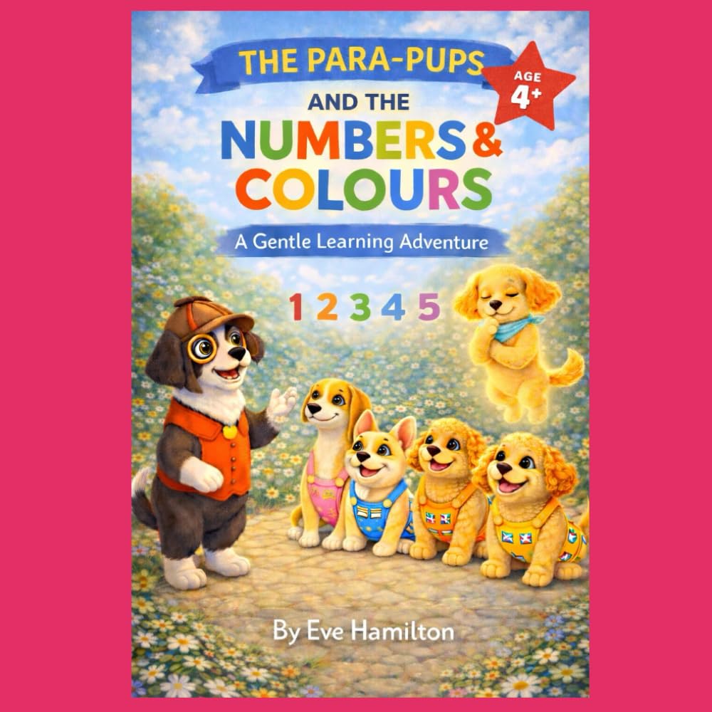 The Para-Pups and the Numbers & Colours: A Gentle Learning Adventure-BOOK 4 (The PARA-PUPS ADVENTURES)