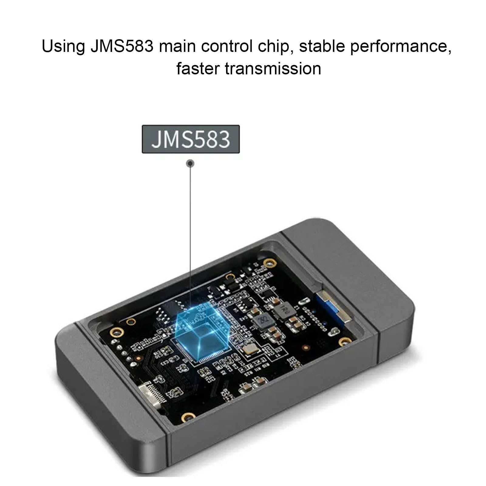 2 Steckplatzkartenleser, 10Gbit/s Typ C USB Tragbarer Speicherkarten -Leser -Speicherkartenleser 2TB Speicherkartenadapter Unterstützung OTG -Laufwerk Frei für R5/Z6/Z7