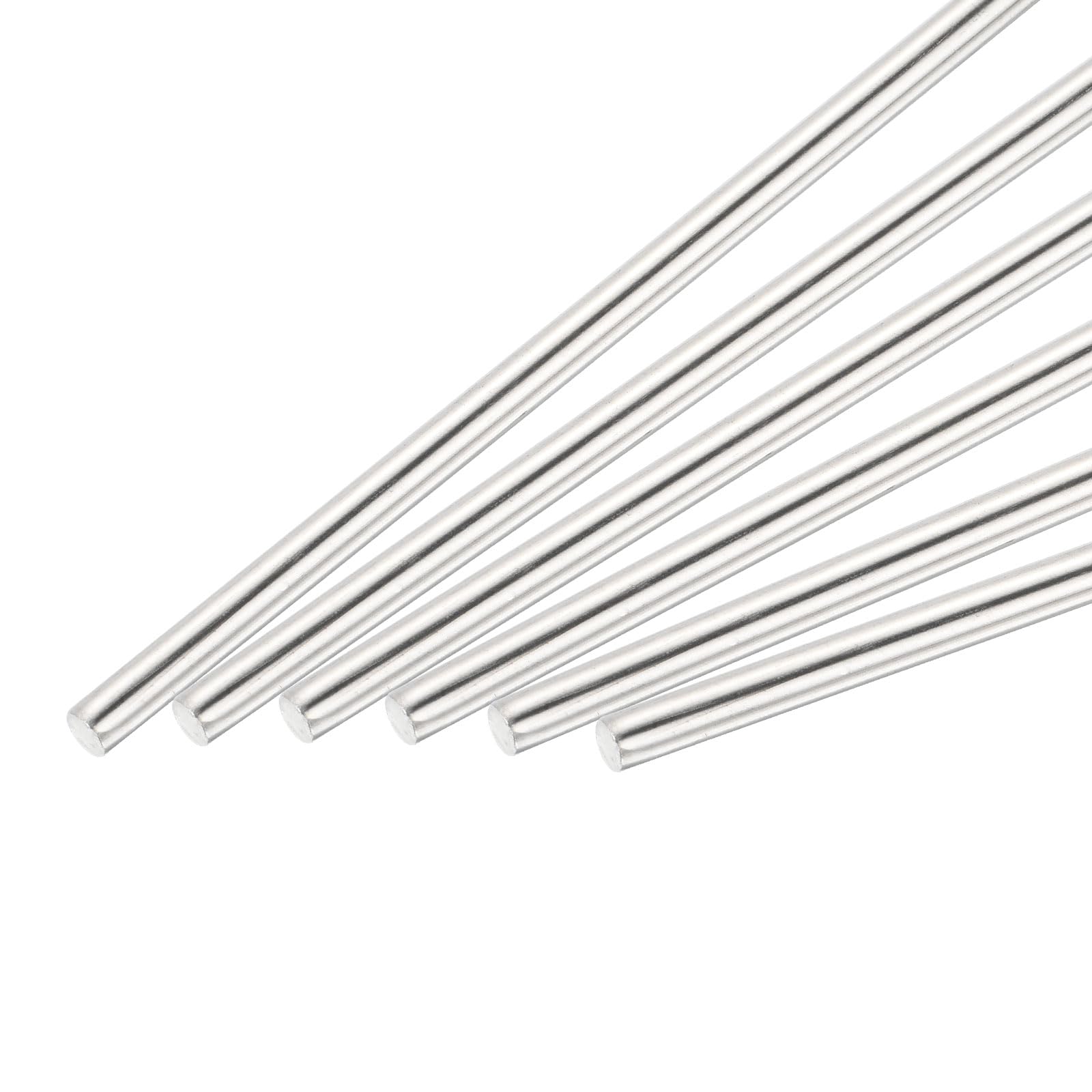 Asta Tonda in Acciaio Inossidabile 304 5mm x 100mm per Modello Auto Aereo Nave