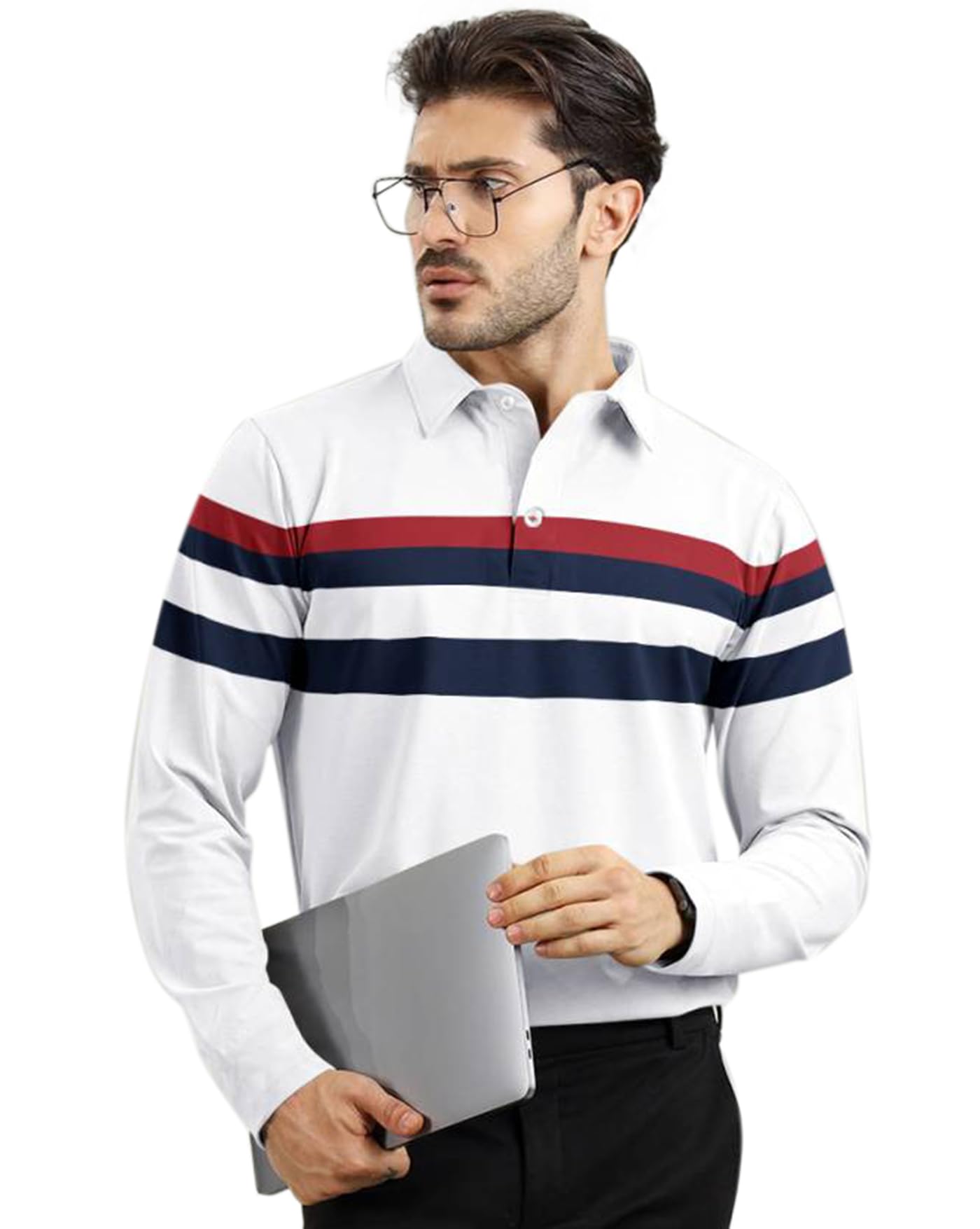 Men Polo T-Shirt || Full Sleeves Polo T Shirts for Men || Mens T-Shirts-image-42