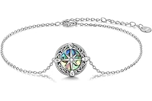 Graduation Gift Compass Bracelet Sterling Silver Celtic Knot Travel Talisman