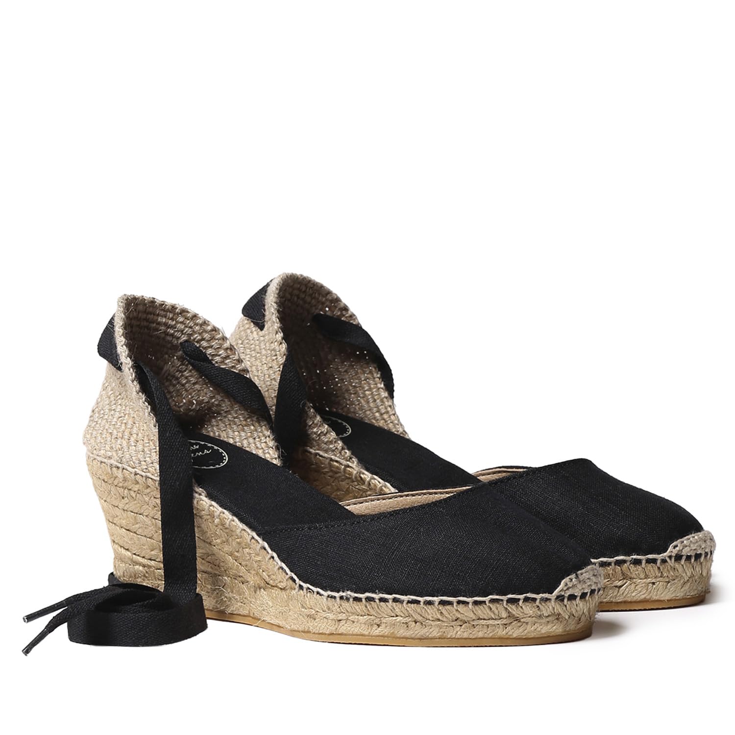 TONI PONS CALONGE - Espadrilles Valenciennes végétaliennes pour Femmes de en Tissu de Coton.