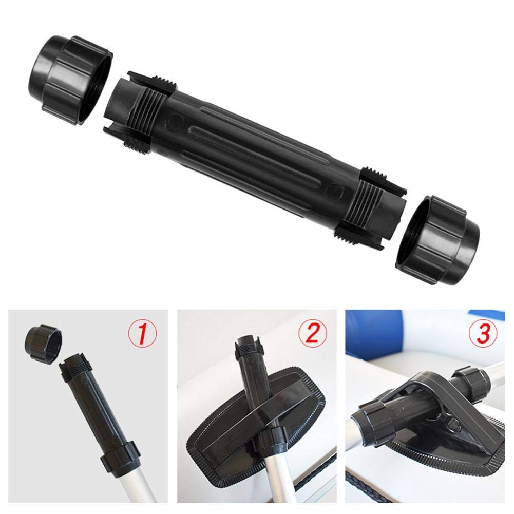 Lot de 2 rames gonflables pour kayak, rames en alliage d'aluminium, rames gonflables pour kayak et bateaux de compétition