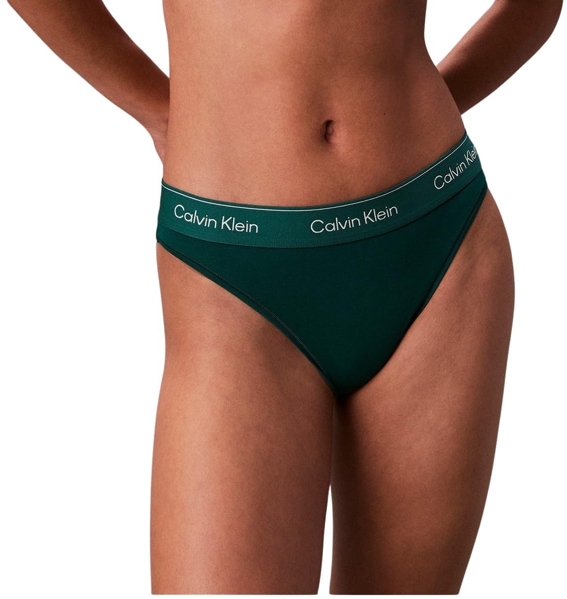 Calvin Klein - Tanga - Cotton Modal - XS - Turf