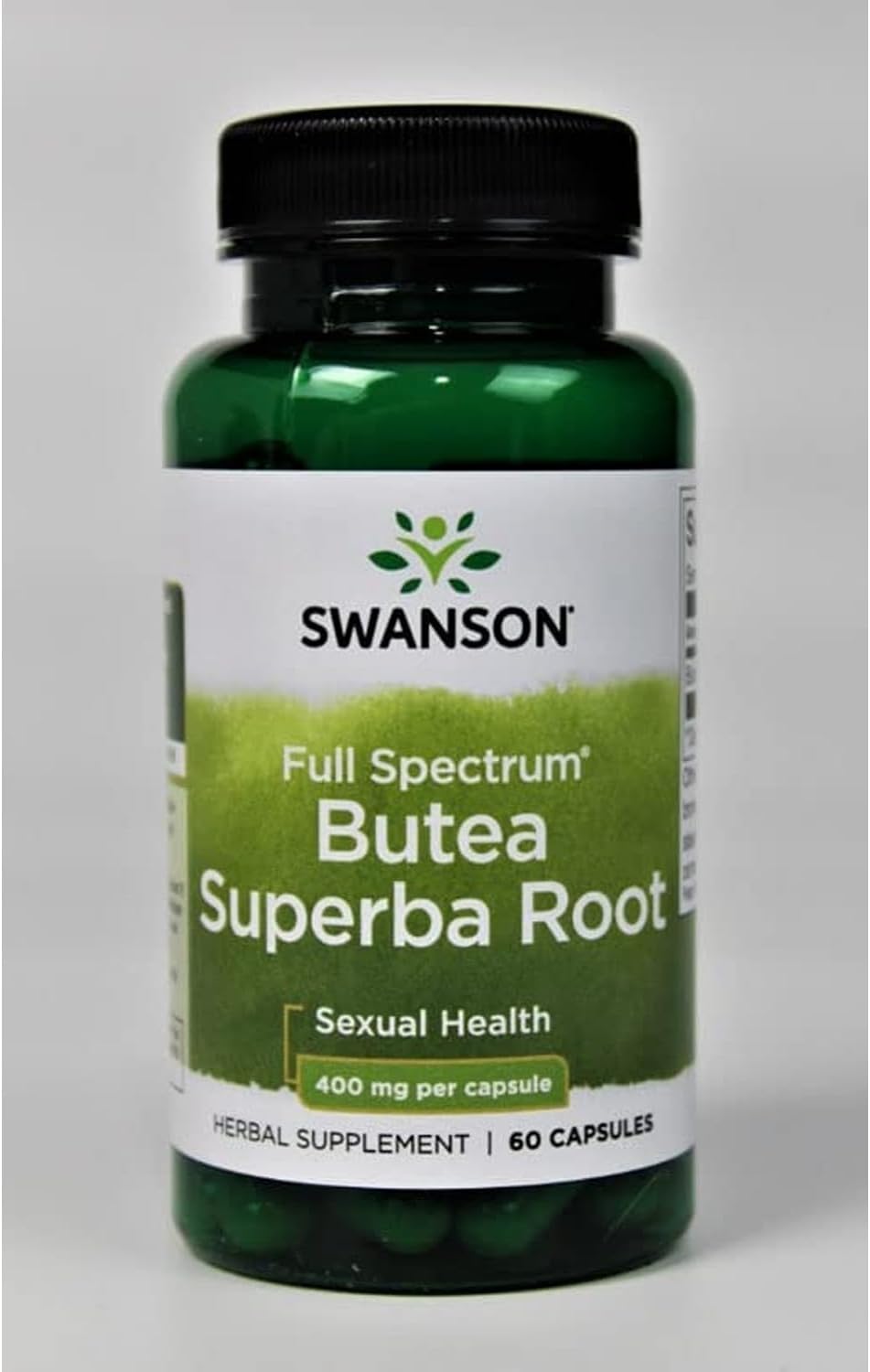 Swanson Butea Superba Root Full Spectrum Intimacy & Sexual Support 400 Milligrams 60 Capsules 3 Pack