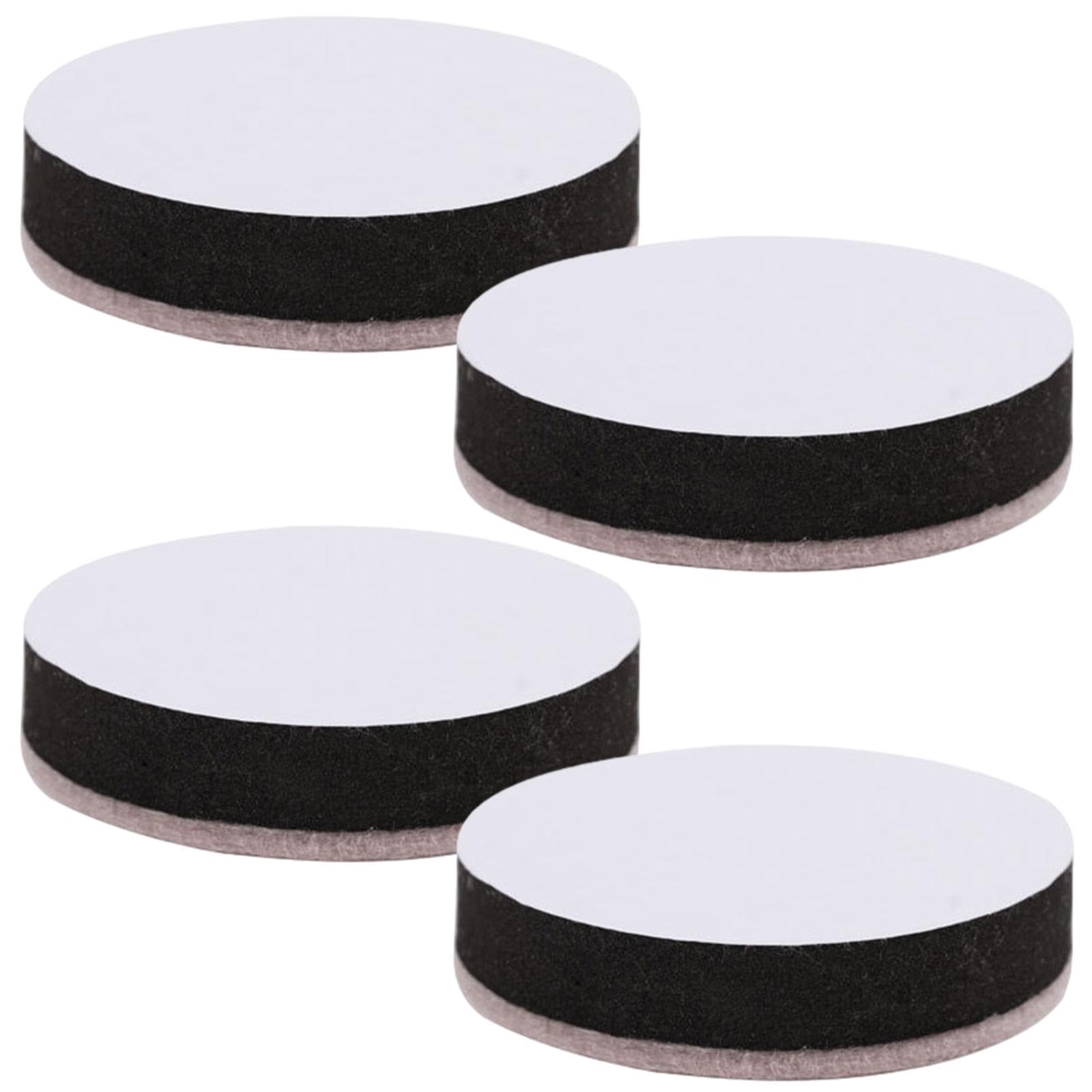 Matedepreso4pcs Adhesive Furniture Riser, Furniture Risers Black Bed Risers, Table Leg, Chair Riser or Floor Protector, Adds Height to Beds Sofas Couches Desk Chair Cabinets