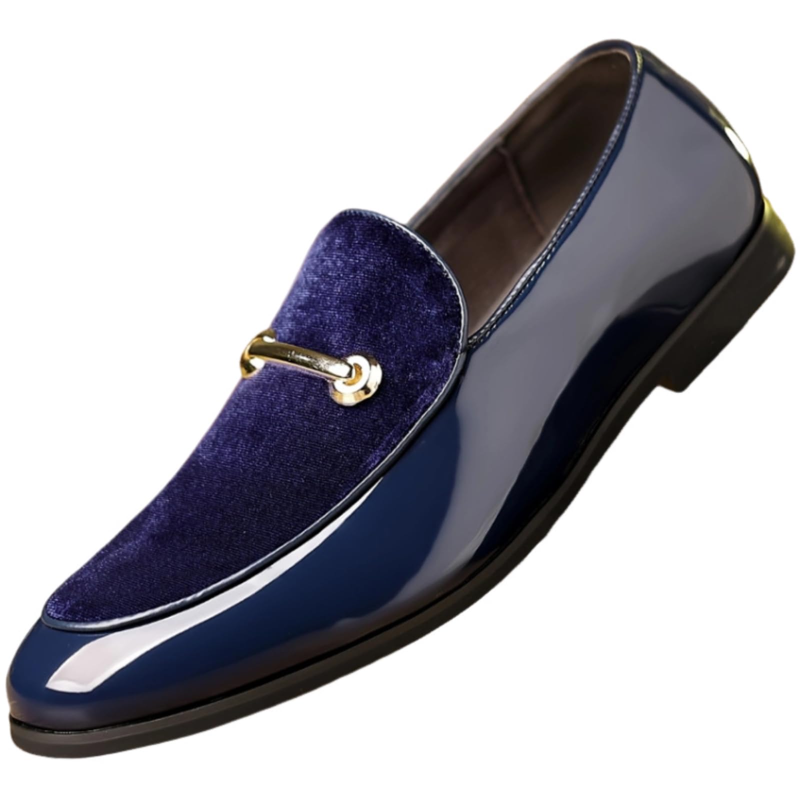 Hixingo Scarpe Stringate Uomo in Pelle | Scarpe Eleganti da Abito comoda Design classico ideale per ufficio, lavoro, matrimoni, cerimonie ed eventi formali