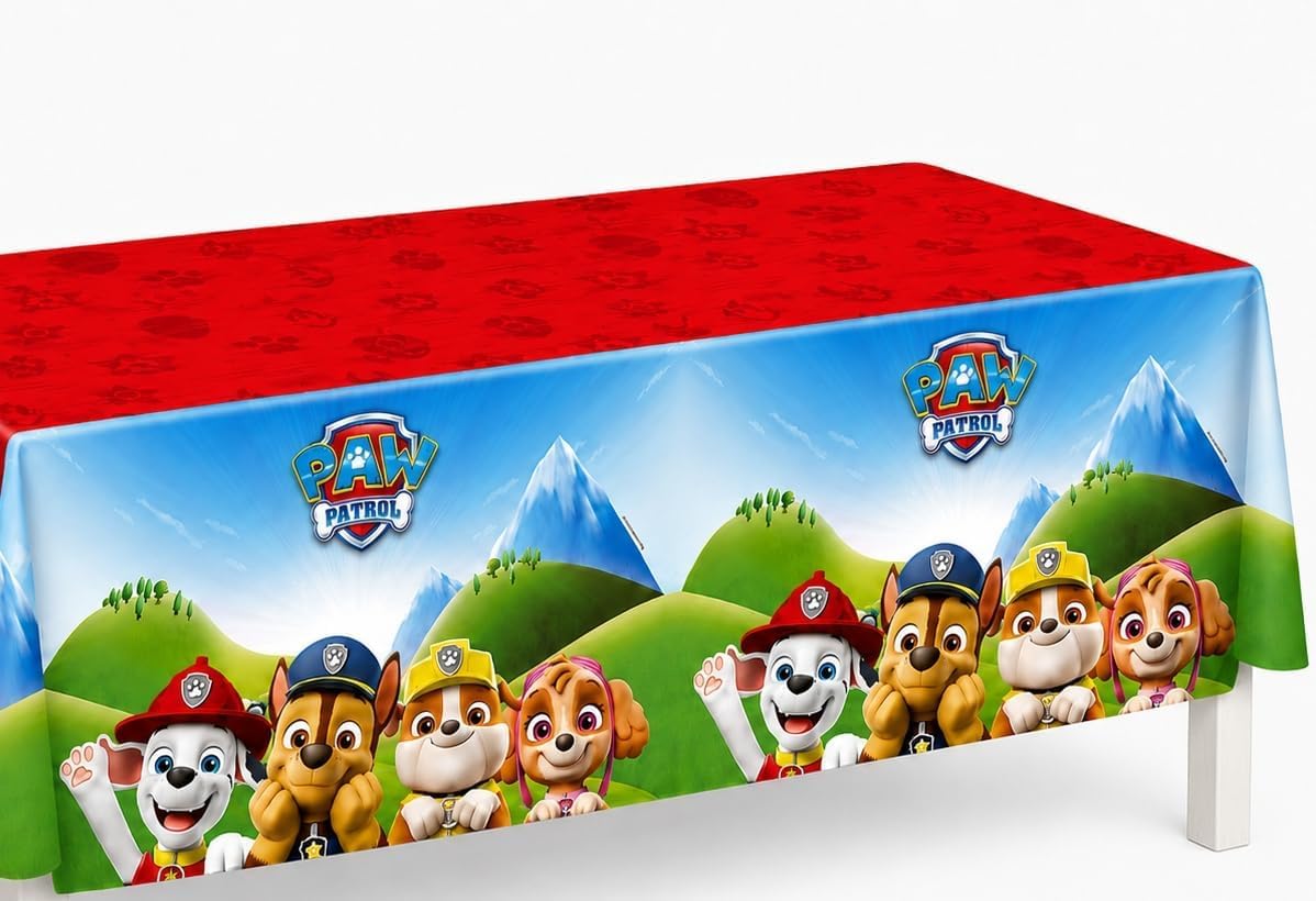 Paw Patrol Rescue Heroes Tablecloth