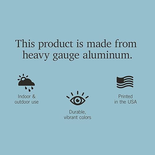 Miniatura 3 de Lantern Press Letrero de metal de 6 x 9 pulgadas, La Habana, Cuba, coche vintage y edificios