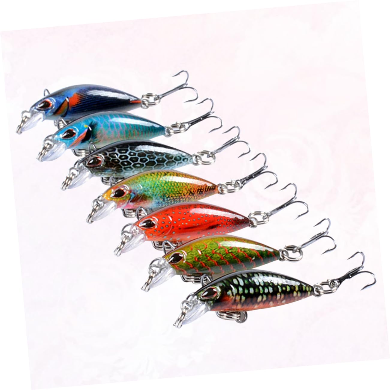 Toddmomy Leurres De Pêche Bioniques pour Montages en Mousse Leurres De Pêche À La Carpe Leurres De Pêche Leurres De Pêche Leurres Durs pour Ménés Mini Appâts De Pêche