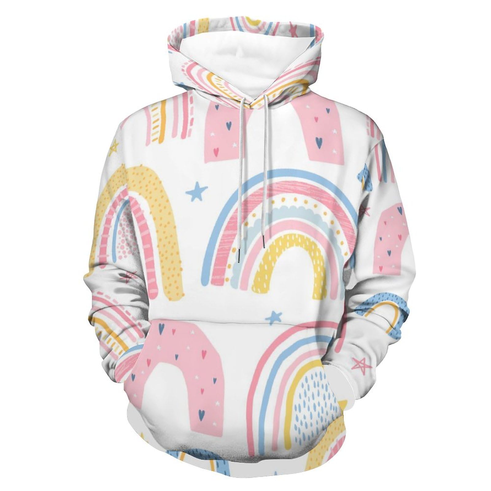 Hoodie dessin animé multicolore pull décontracté pour automne - 8