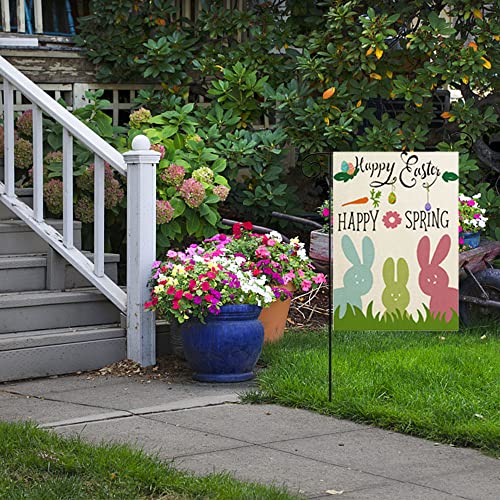 Jqaqju HUAYQ-VD-3 Valentine Day Garden Flag St Patricks Day Garden Flag Easter Garden Flags 3 Pack Outdoor Decorations thumb #4