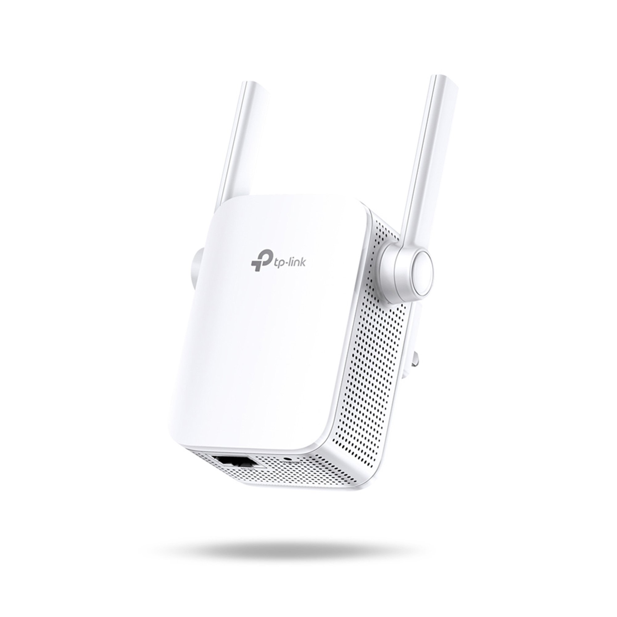 TP-Link N300 Universal Range Extender, Broadband/Wi-Fi Extender, Wi-Fi Booster/Hotspot with 1 Ethernet Port and 2 External Antennas, Plug and Play, Built-In Access Point Mode, UK Plug (TL-WA855RE)