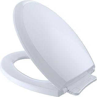 SS22401 Guinevere SoftClose Elongated Closed Front Toilet Seat in Cotton White