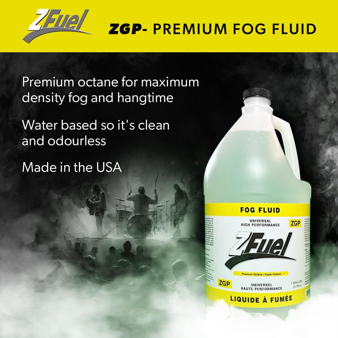 Z Fuel Universal ZGP Premium Octane Fog Fluid Juice - 3.78 Litres