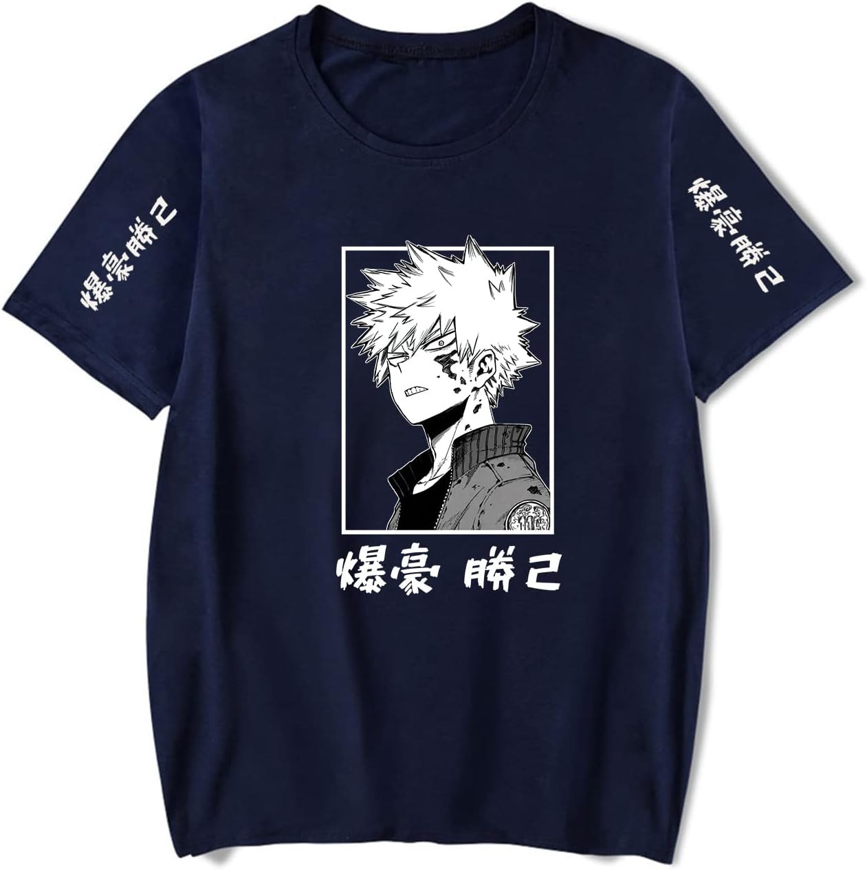 Anime Graphic Short Sleeve T-Shirt for Men and Women Cosplay Manga Tee Shirt Teens Novel Funny Clothing Gift