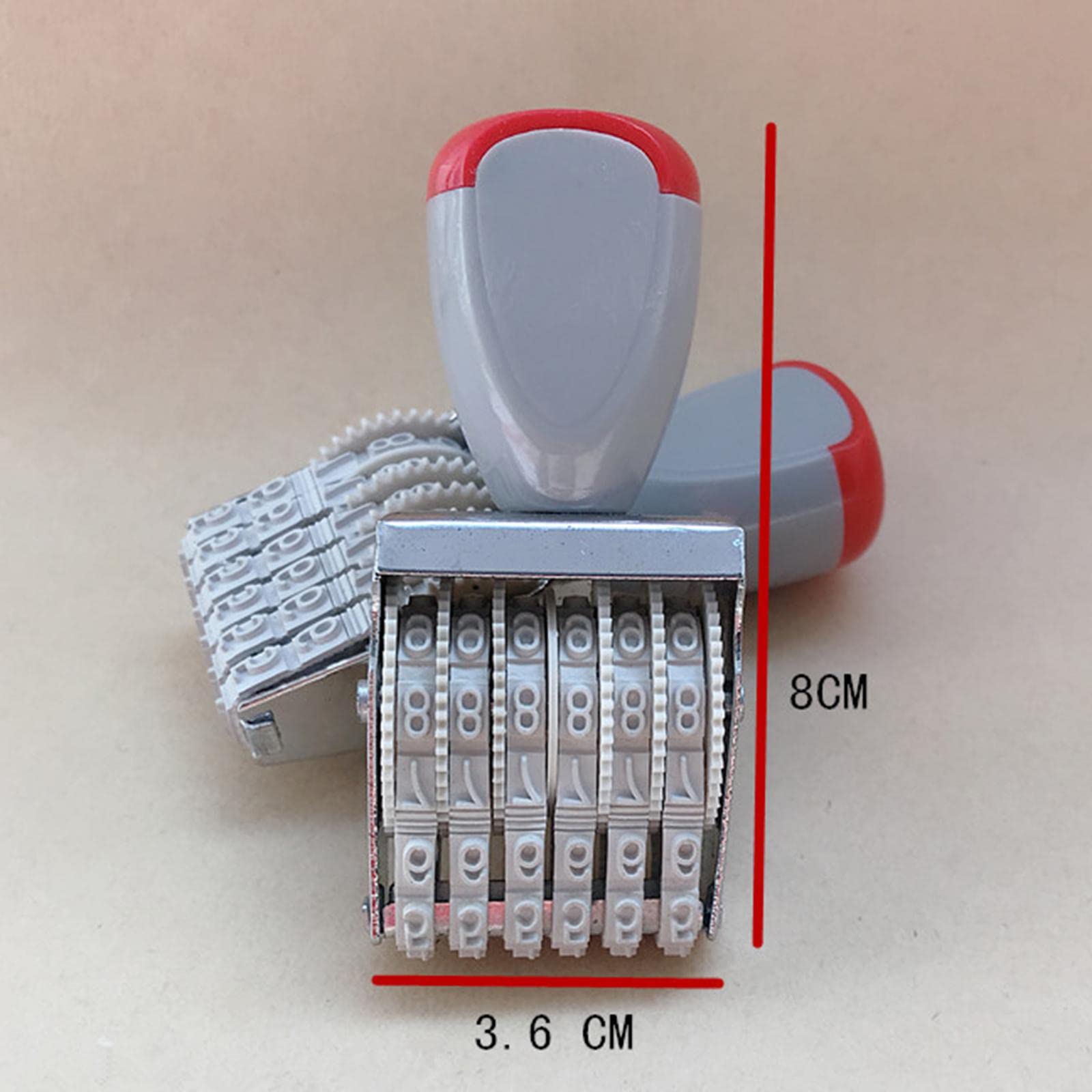 Oshhni 5x Timbro con Fascia Da 4/5 Mm Timbro Commerciale per