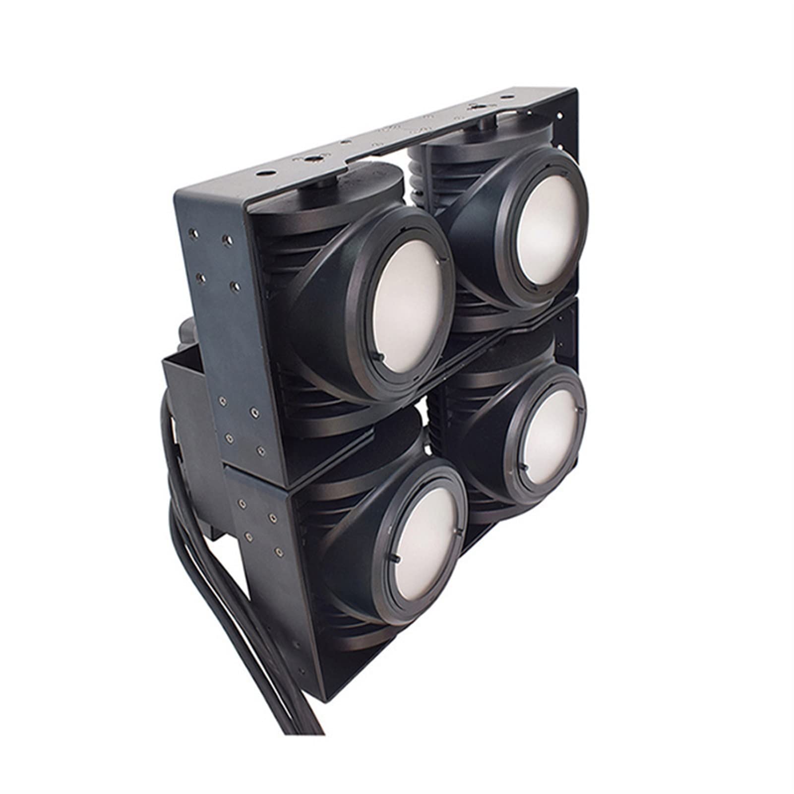 Bar Performance Equipment 400 W Four-Eye LED Audience Light Stage Wedding Flood Light COB Oberfläche Licht für Partys Home Show Bar Club Birthday KTV DJ Pub