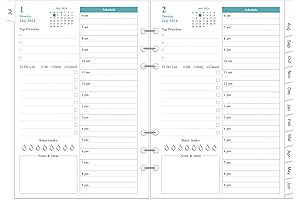 2024 A5 Planner Refill - Your Ultimate Planning Companion