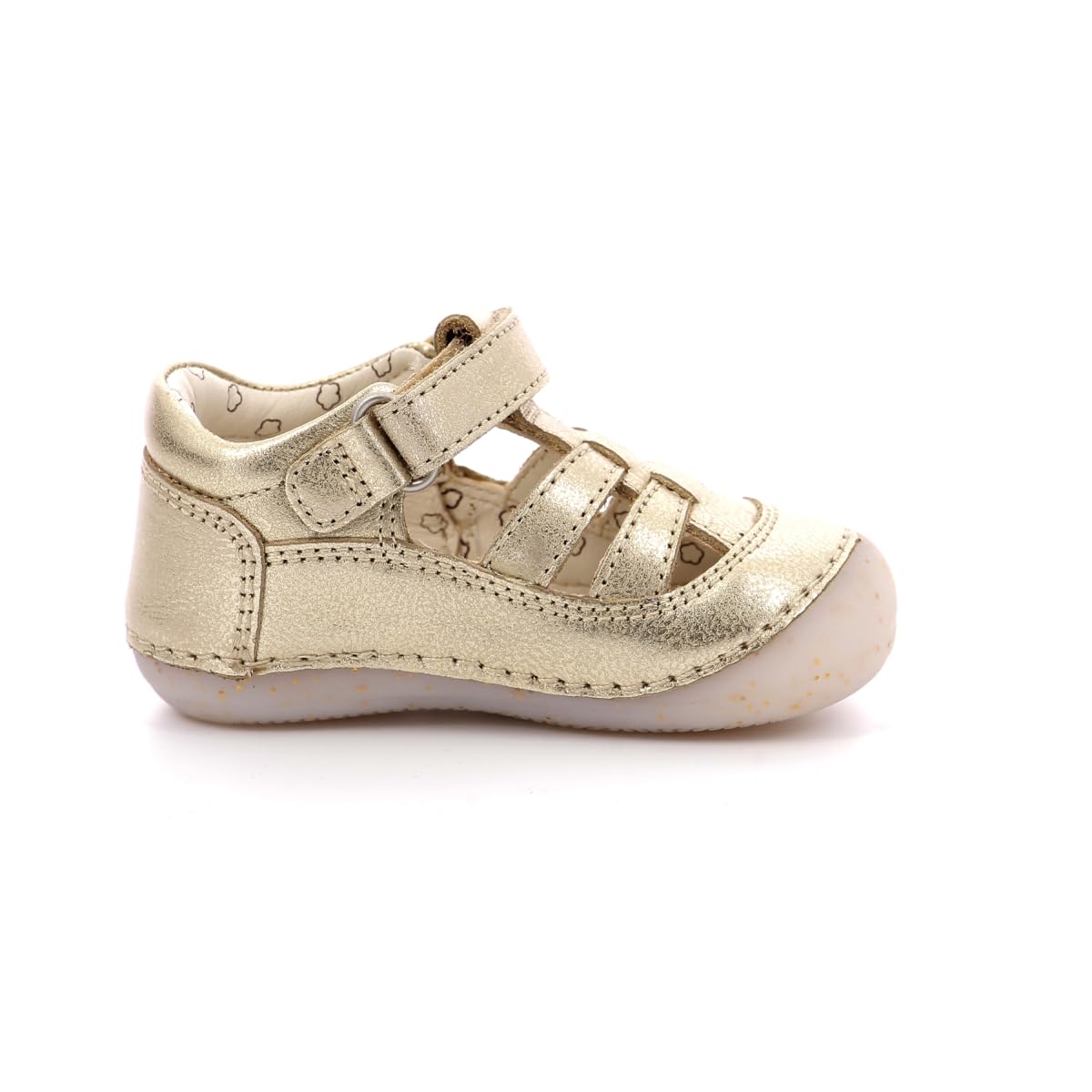 Kickers Sushy, Salomés Fille, Beige Champagne, 21