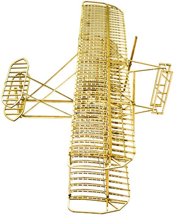 Viloga 3D Wooden Puzzles for Adults, DIY Wright Brothers Flyer Model Aircraft, Laser Cut Balsa Wood Airplane Kits to Builds, Perfect Hobby Models Plane Gift for Adult Teens