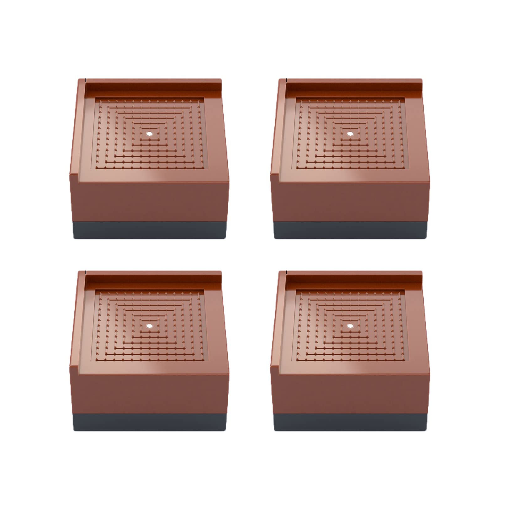 7,8 * 7,8 cm Elevadores para muebles Elevadores de cama Patas para muebles Patas para Mesa Silla Patas para gabinete Patas antideslizantes para muebles Reemplazo Elevadores para mu