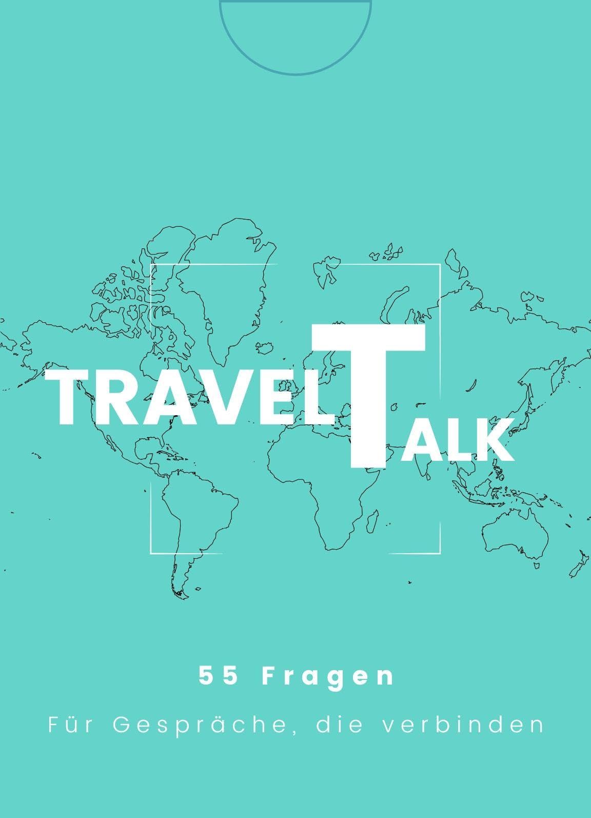 TravelTalk Gesprächsfragekarten (Pocket Size): 55 Fragen für Gespräche, die verbinden