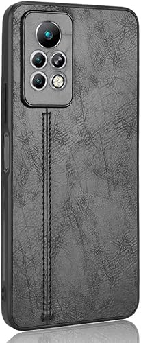 Miniatura 2 de Funda de teléfono para Infinix Note 11 Pro11s, funda para Infinix Note 11 Pro11s Funda protectora de piel sintética tipo vaca, antideslizante, a