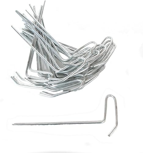 Orchid Nerd - Clip de rizoma galvanizado para maceta de arcilla (4 pulgadas, 10 unidades)