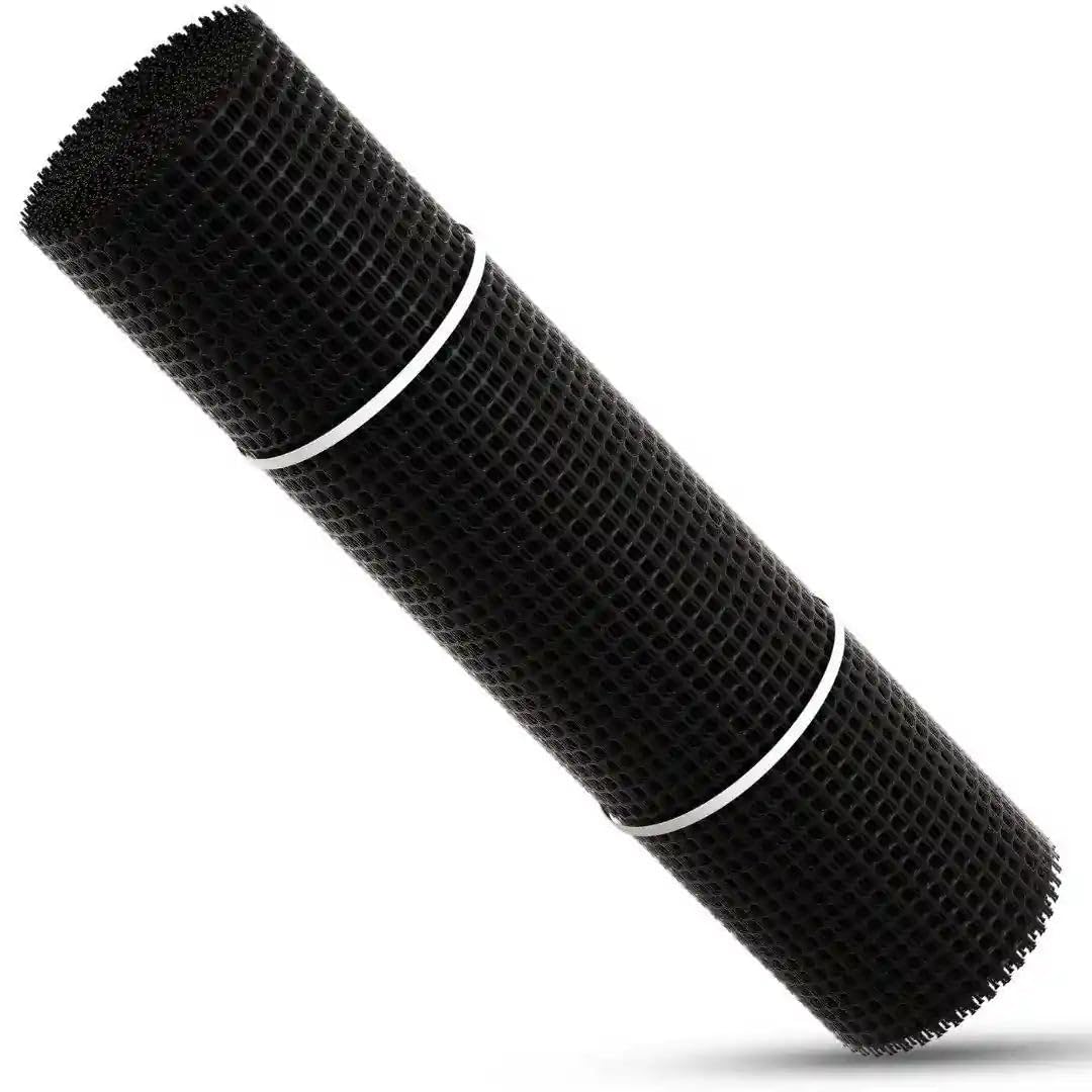 Florade Maulwurfgitter Schwarz 150 cm x 300 m - Maulwurfsperre für Rasen