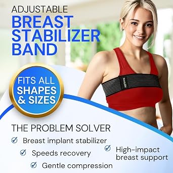 Breast Augmentation Post Op Essentials Stabilizer Band-One Size
