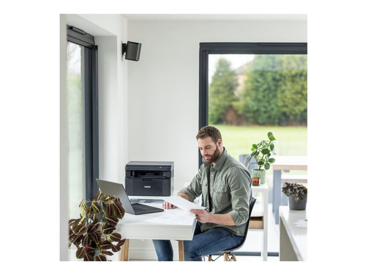 Stampante Multifunzione Monocromatica 3 In 1 - Brother - DcP-L1640w - WI-Fi E WI-Fi Direct - a4