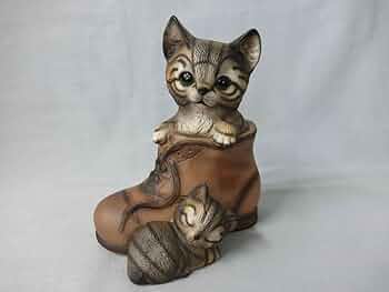 【26cm】HK Domain 陶製 ドマンの猫　美猫・美品 2025年最新】ドマン 猫の置物の人気アイテム - メルカリ