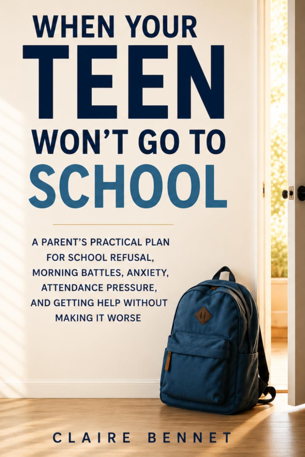 When Your Teen Won’t Go to School: A Parent’s Practical Plan for School Refusal, Morning Battles, Anxiety, Attendance Pressure, and Getting Help Without Making It Worse