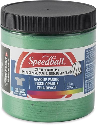 Miniatura 7 de Tinta para impresión en tela opaca, color oro, 8 onzas.