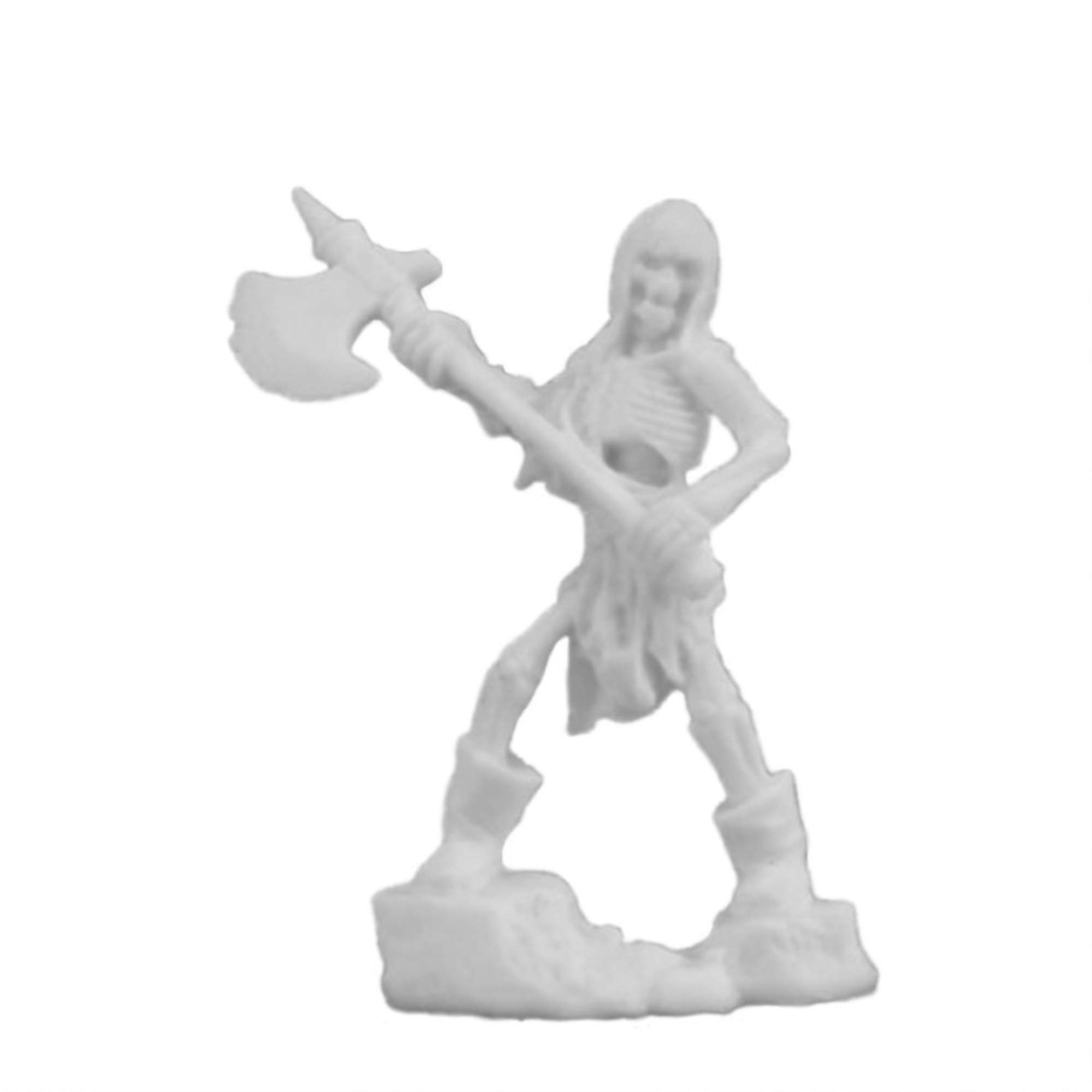 Reaper Bones Skeleton Guardian Axeman (3) Miniature