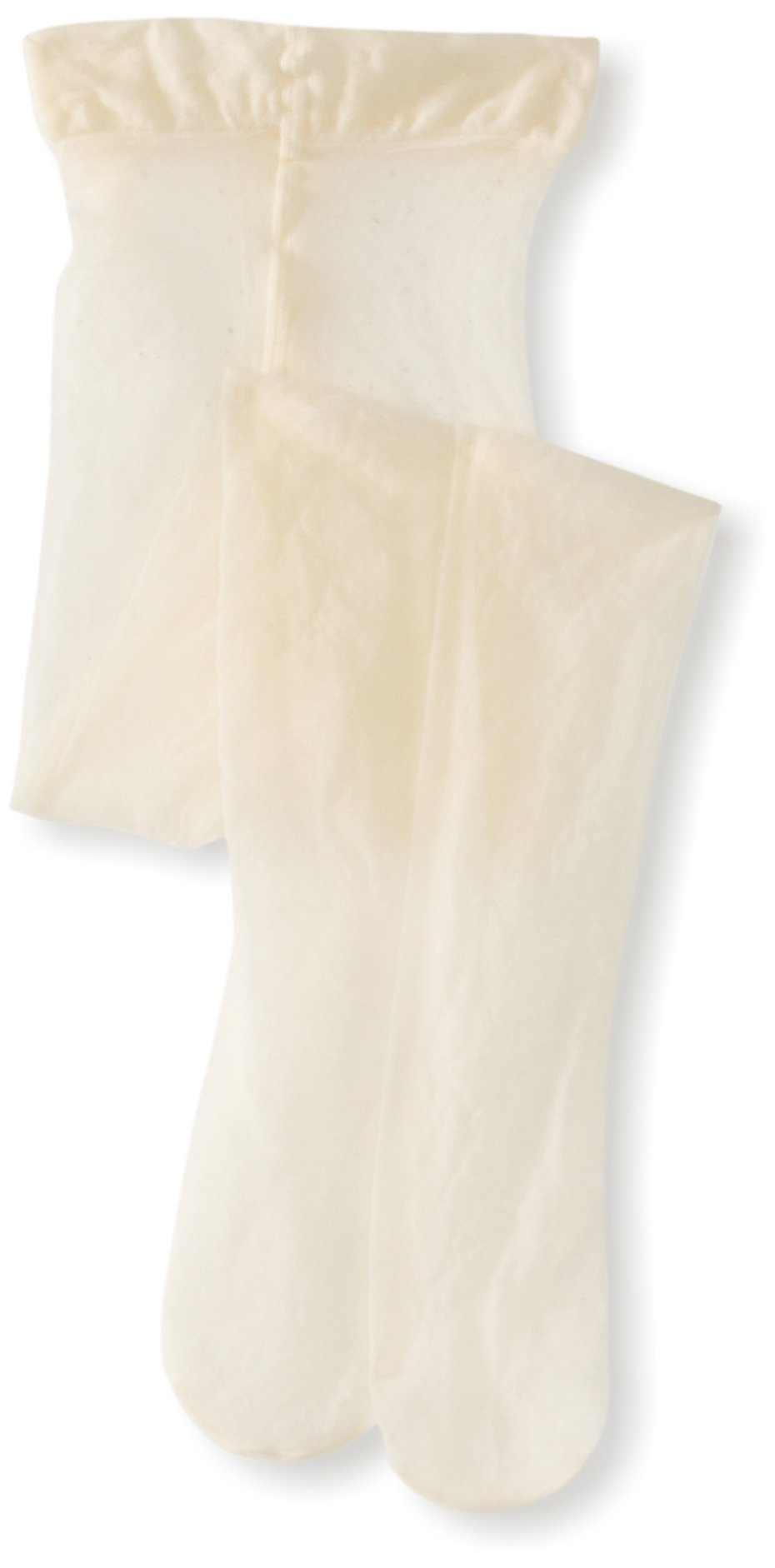 Country Kids Girl's Sheer Tights, (Manufacturer Size:9-11 Years), Off White (Ivory)