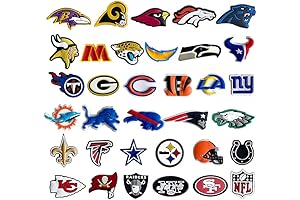 Bling Your Crocs with Football Charms: Sporty Decor for Your Footwear