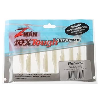 Amazon.com : Z-Man SLIM25-364PK8 Slim Swimz 2.5