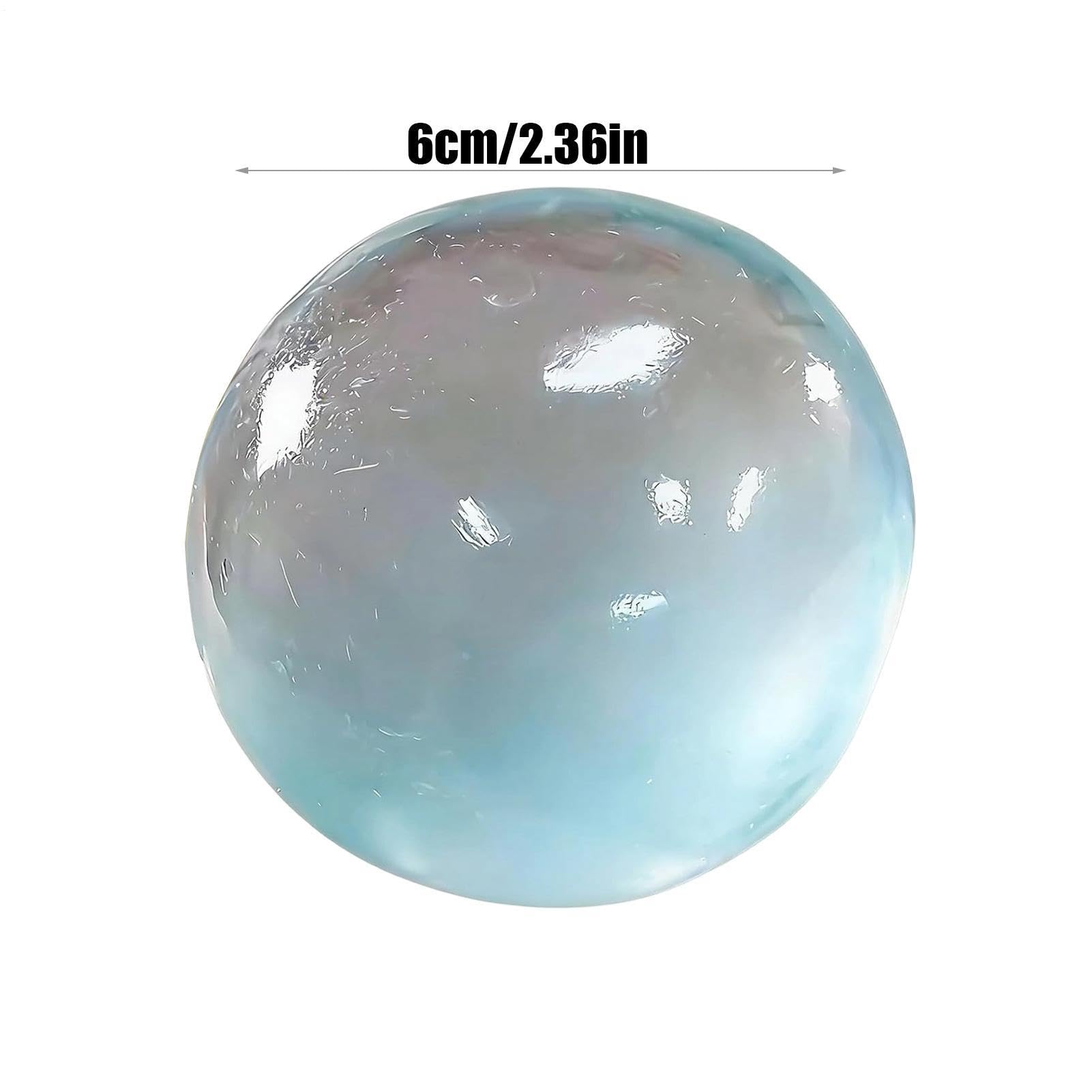 Squeeze Stress Ball Toys - Slow Rising Sensory Fidget for Relaxation | Soft PU Foam Round with Desk Accessories, Finger Pressure Relief Toy, Pocket Sensory Toy for Home Office School Travel Set