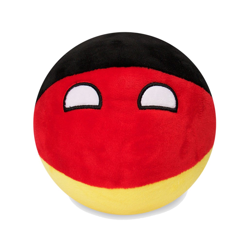 The Official Germanyball - From the Hit Webseries PolandBall - Countryball Plushies
