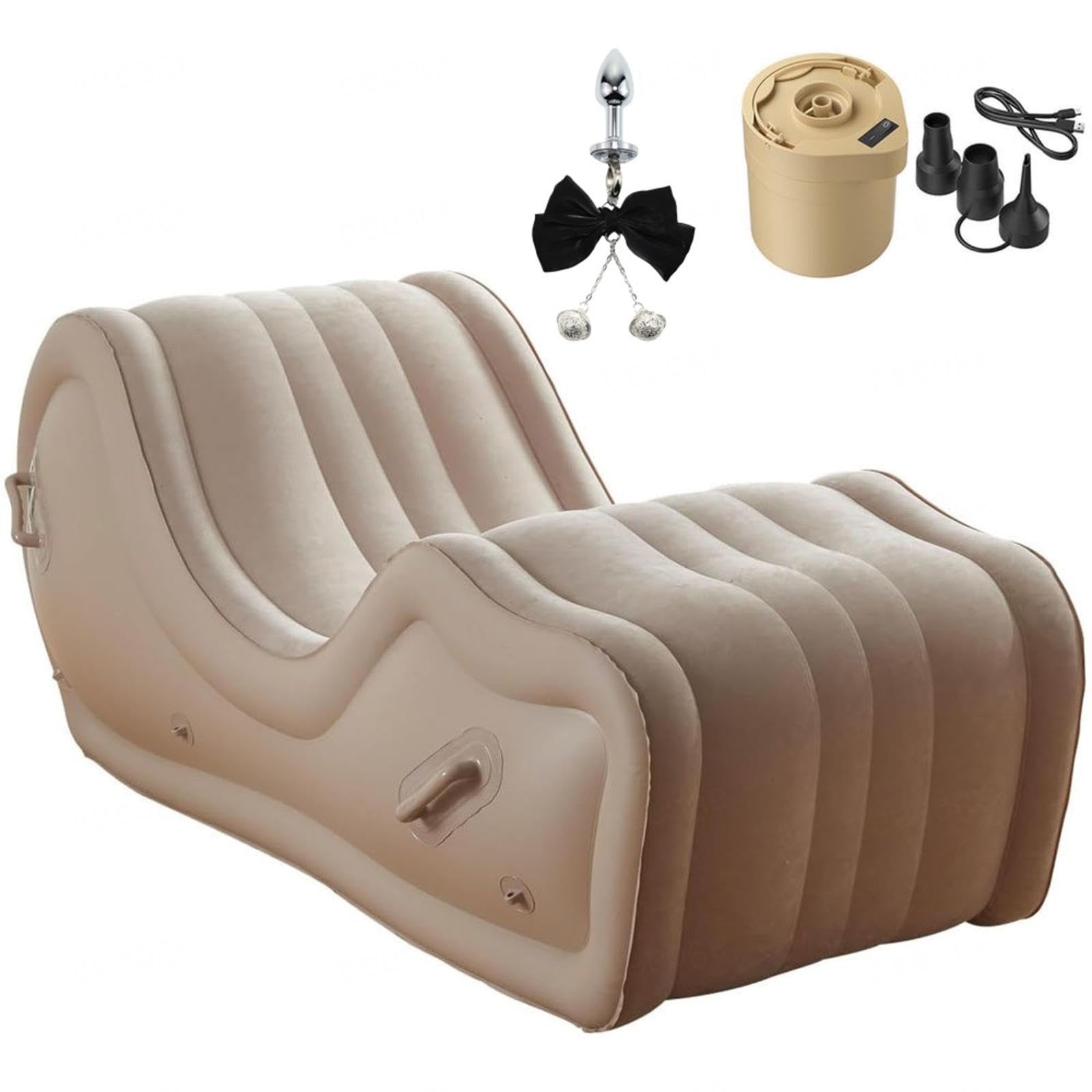 Fauteuil Adulte Érotique Coussin Sexe Sexuelle Gonflable Pour Inflatable Sex Chair Sexuel Couple Cousin Chaise Bascule Suspendue Bouncer Position Bounce Pliant Rimming Love,#1
