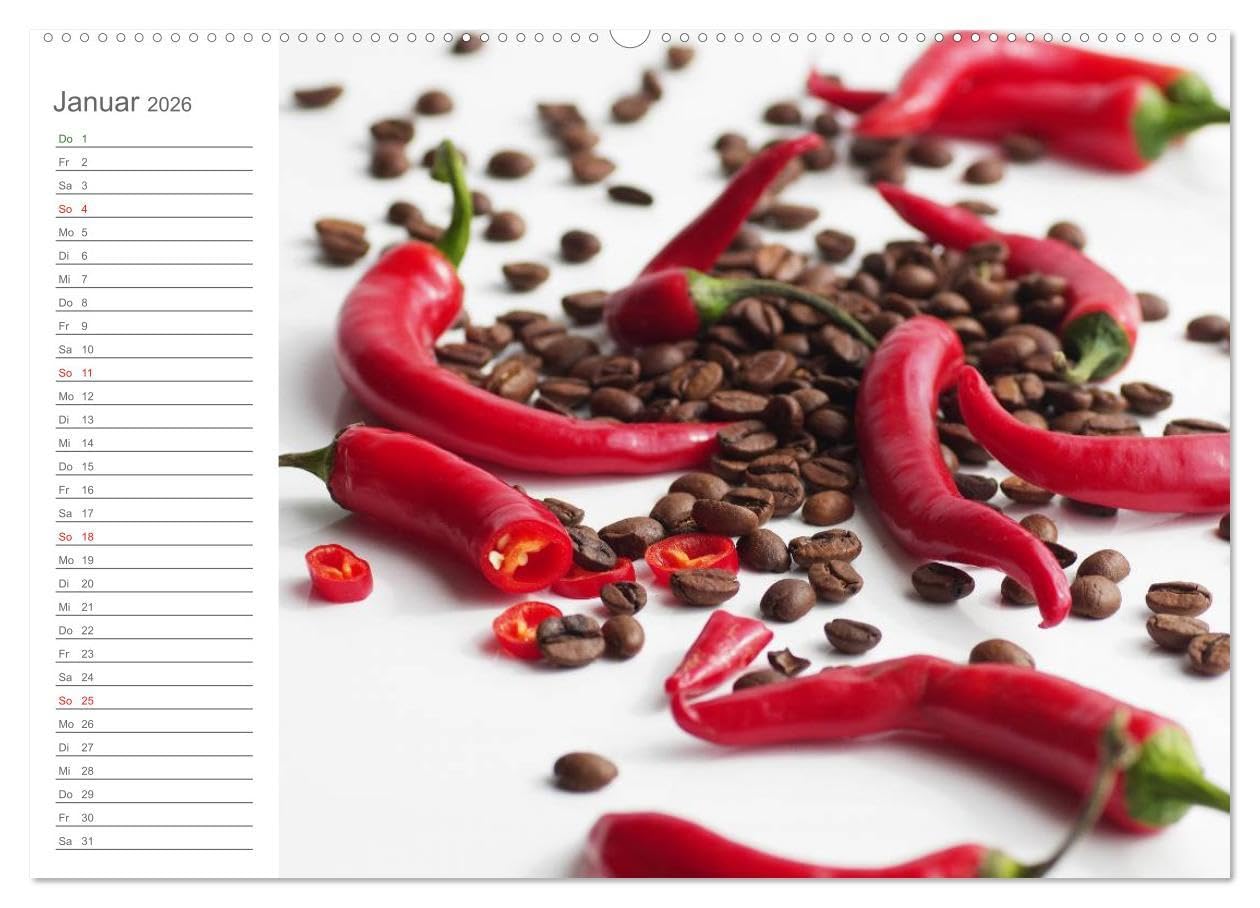 Kaffee-Pause Terminkalender (Wandkalender 2026 DIN A2 quer), CALVENDO Monatskalender: Kaffee Pause, das ist der Moment, einen guten Kaffee zu ... und Kraft zu sammeln. (CALVENDO Lifestyle)