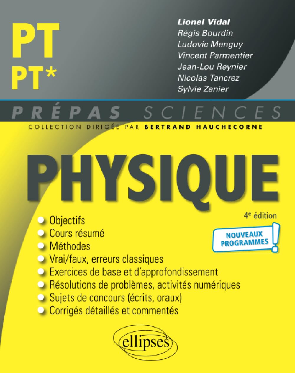 Physique PT/PT* - Programme 2022