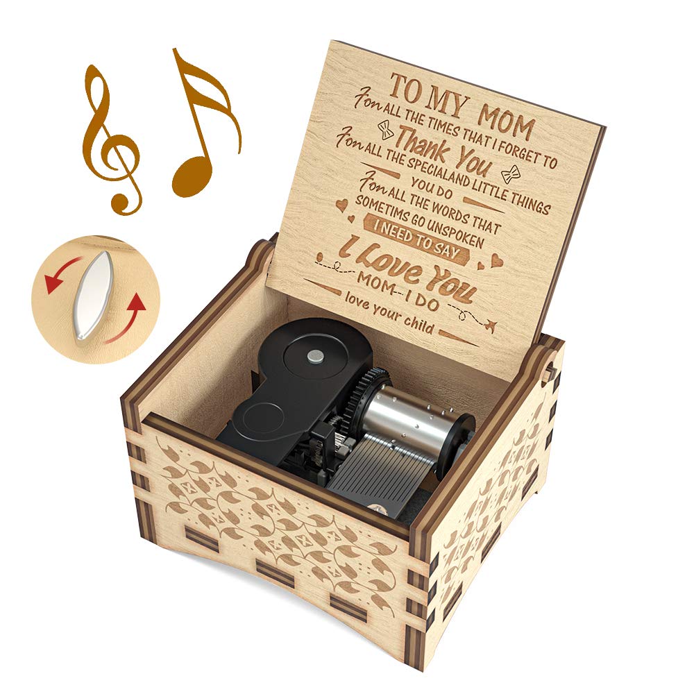 Ucuber You are My Sunshine Music Box for Mom from Daughters