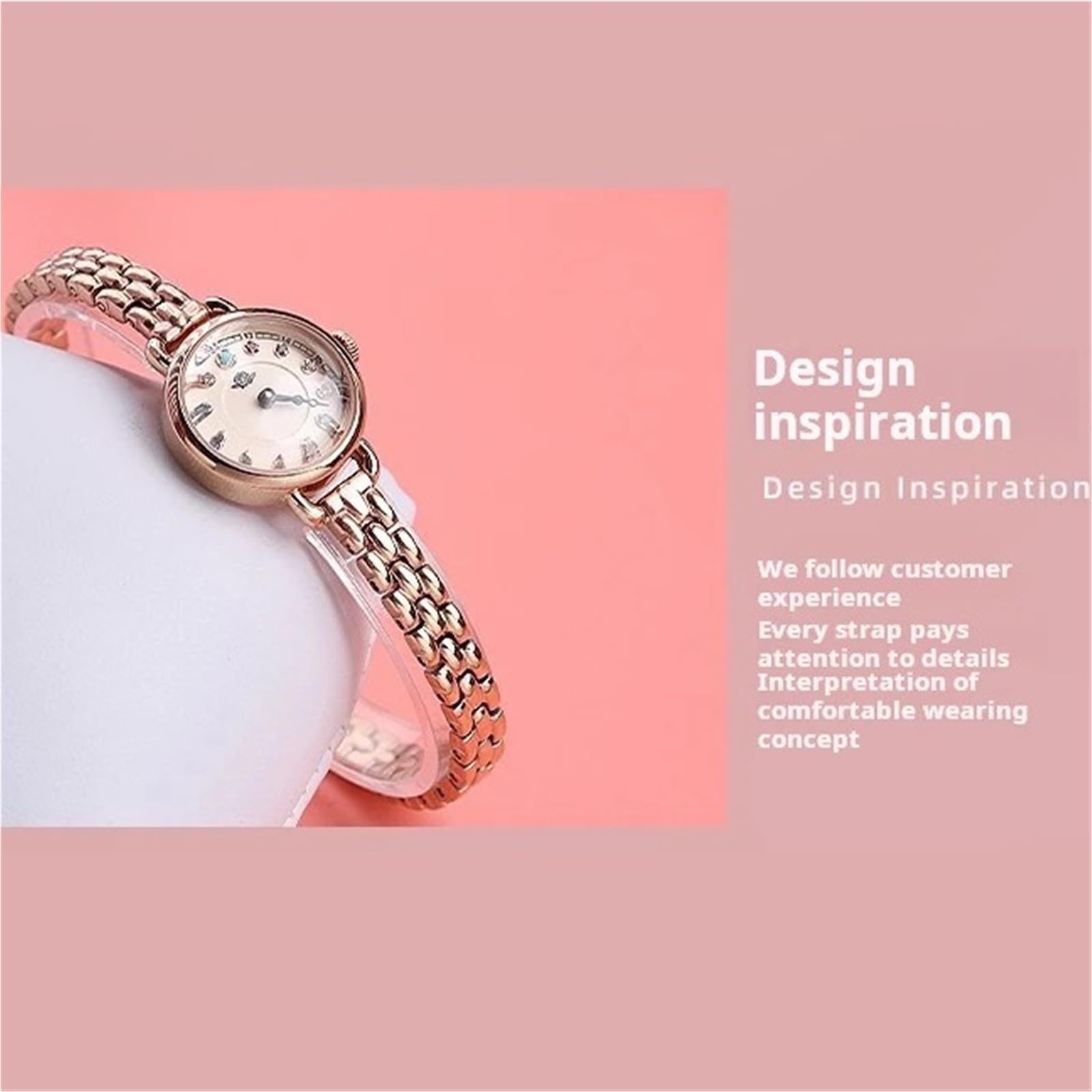 Bracelets de Montre for Femmes 6 mm, 8 mm, 10 mm, 12 mm, Bracelet en métal, Petite Taille, Universel, en Acier Inoxydable