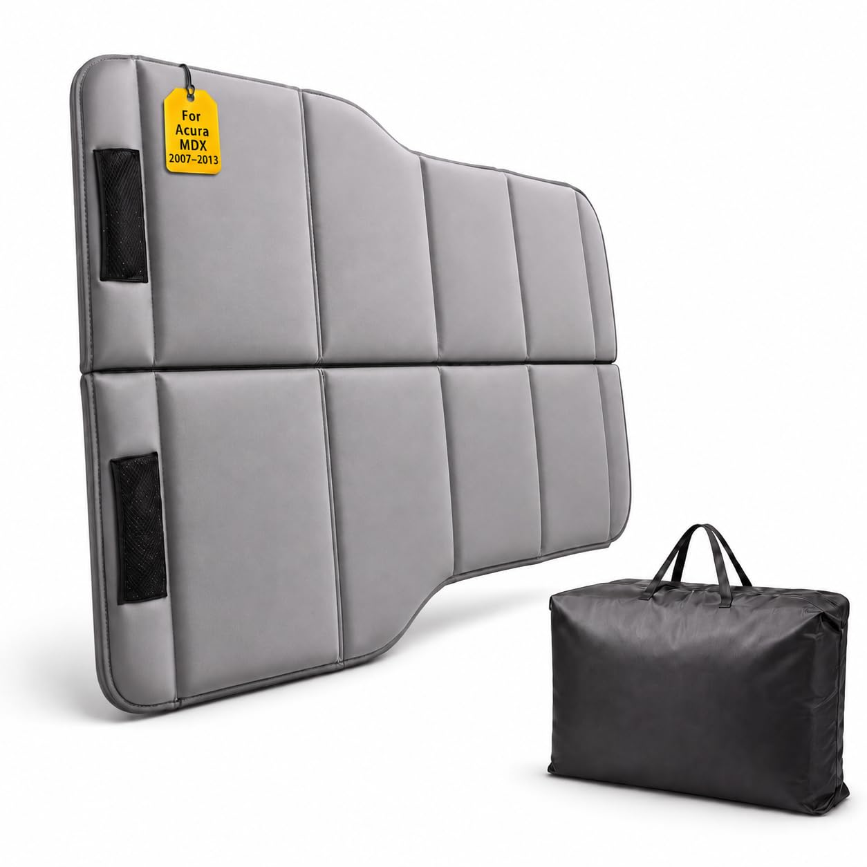 Car Mattress for 2007–2013 Acura MDX, Upgraded Non-Inflatable Thickened Foam SUV Car Camping Mattress, Foldable Trunk Sleeping Pad Car Bed Mattress for Road Trips Camping Travel