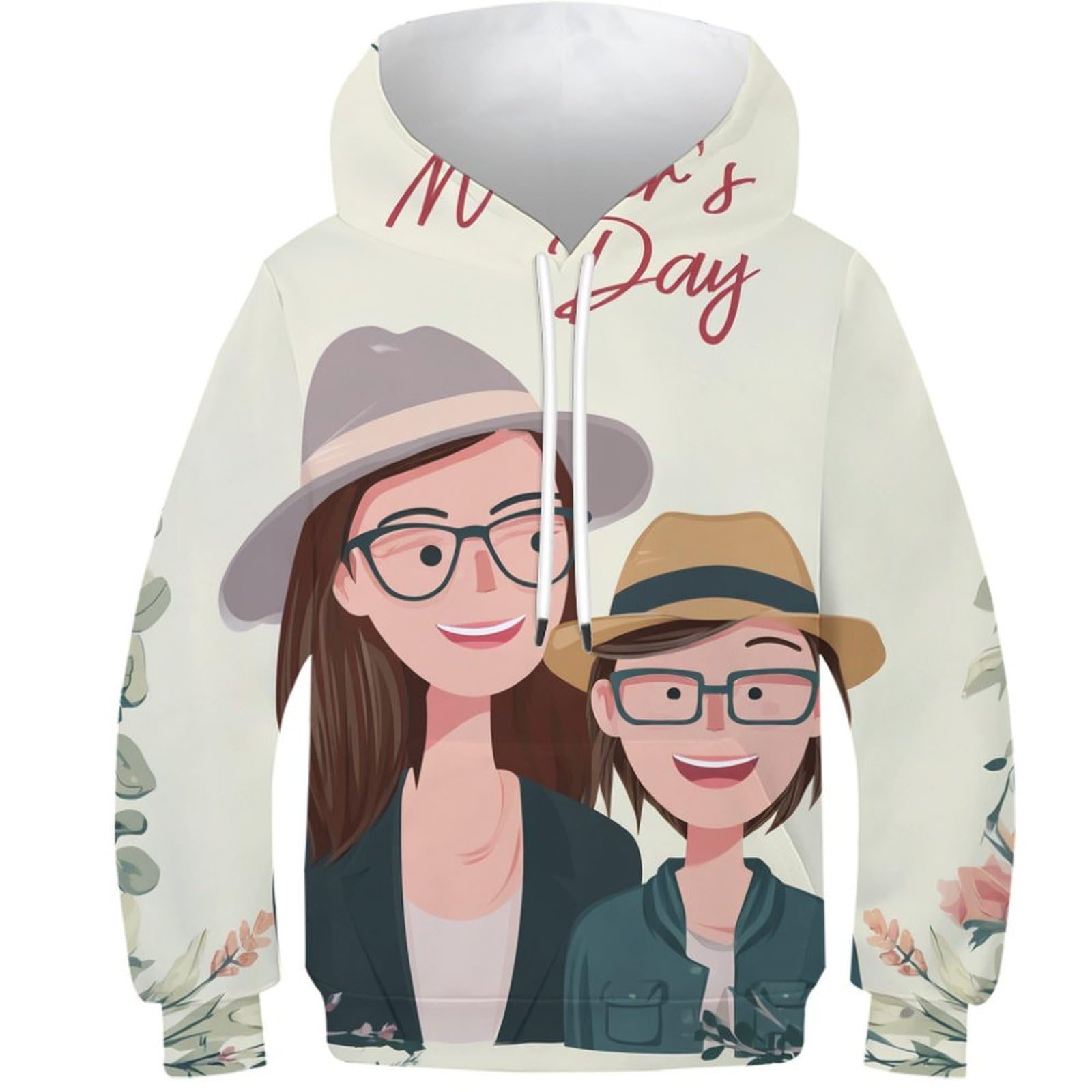 Sweat garçon 3D confortable et durable : pull à capuche multicolore 12-14 ans - 8