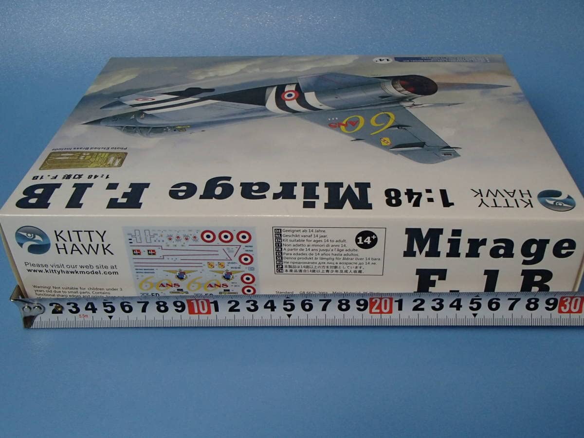 Amazon | キティホーク 1/48 ミラージュF1-B 戦闘機 KH80112